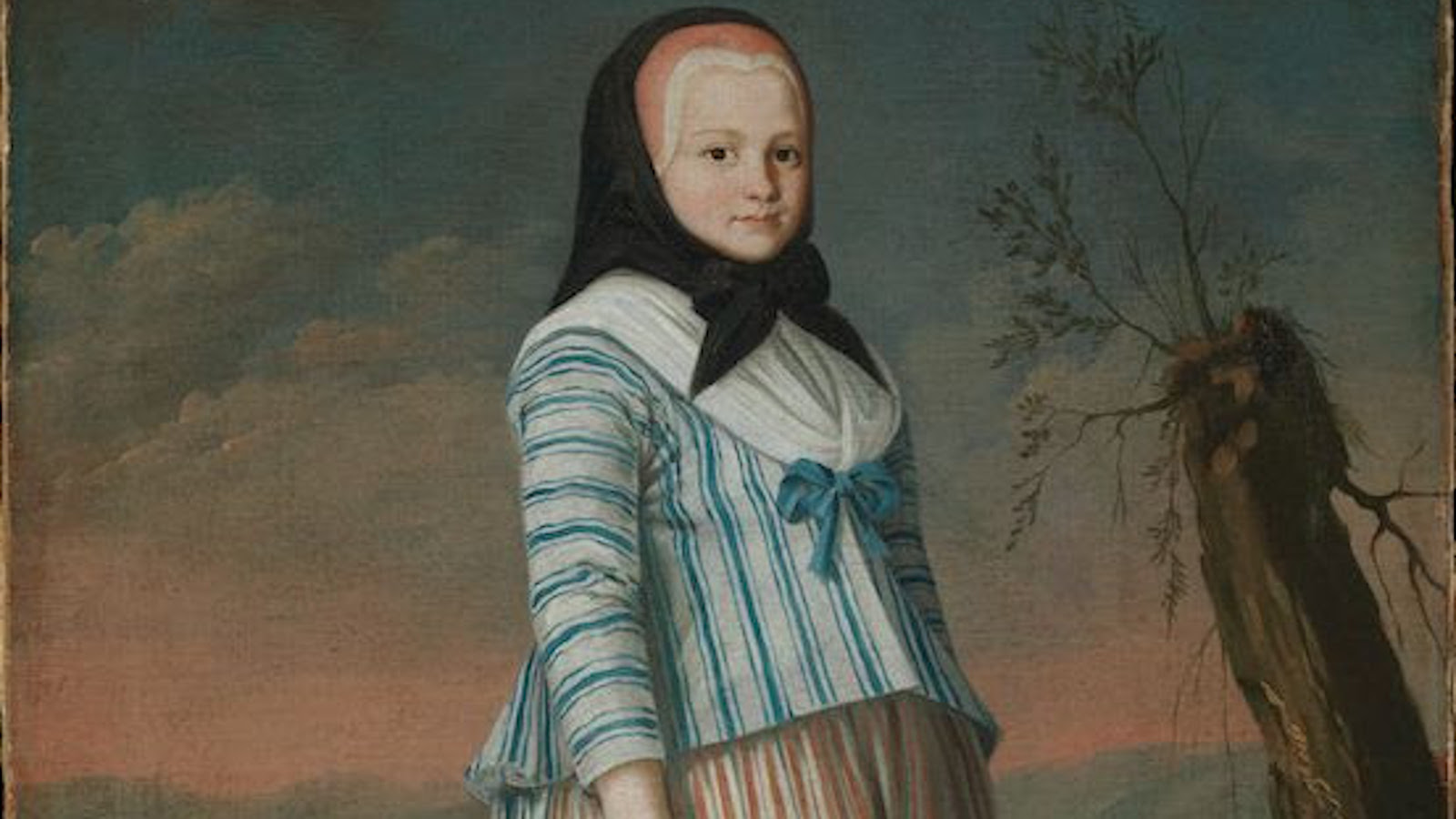 Nils Schillmarkin Mansikkatyttö (1782) on esillä Ateneumin näyttelyssä Hannu Väisänen ja Schillmark-variaatiot 13.4.–8.8.2021. 