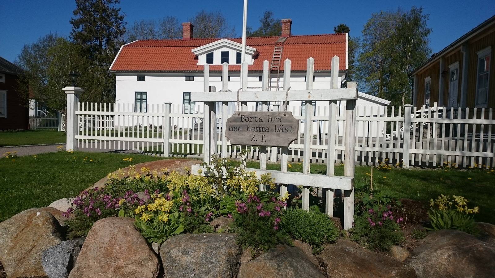 Kuddnäsin museo Uusikaarlepyyssä oli satusetä Sakari Topeliuksen koti koko elämän ajan.