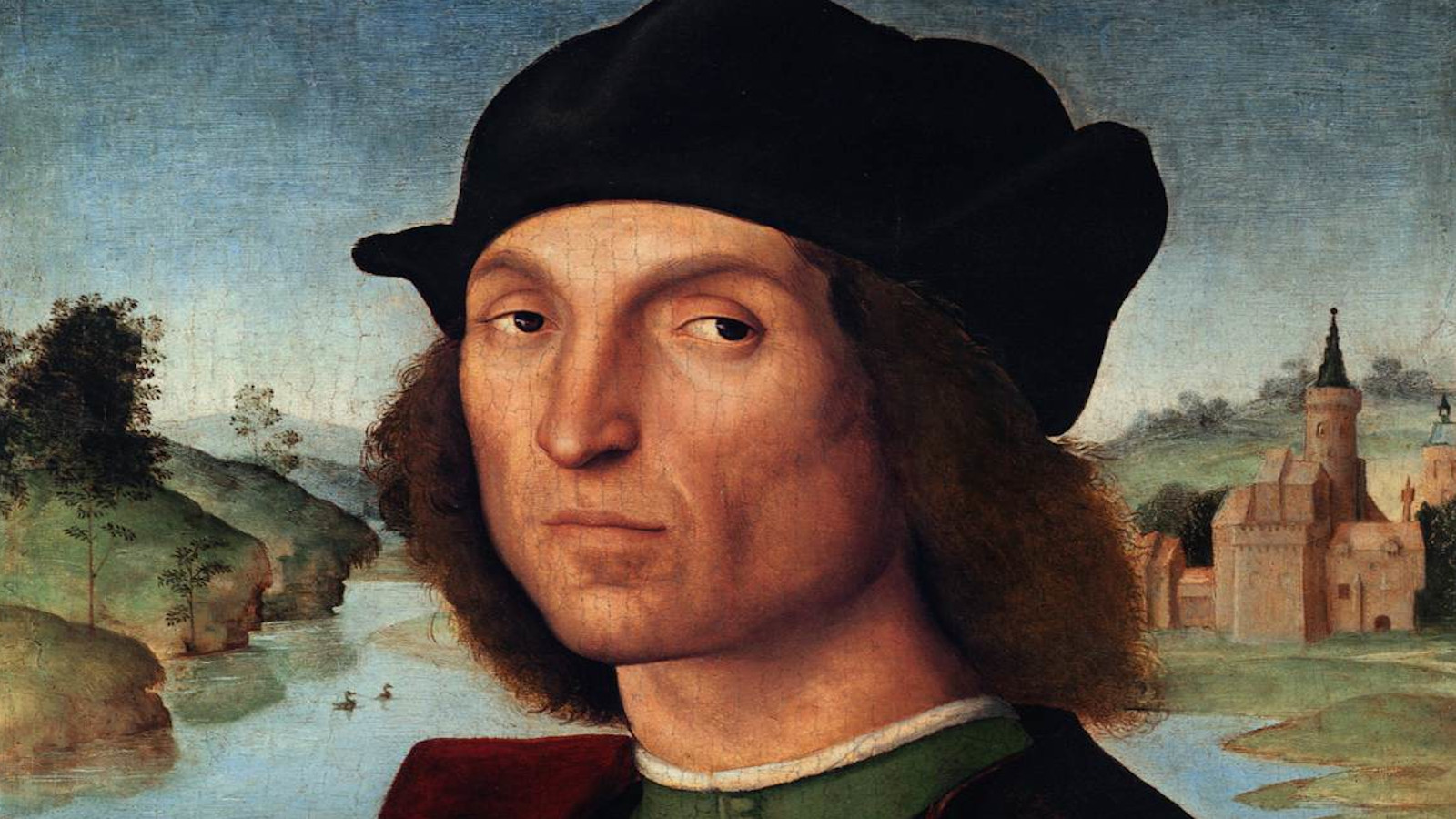 Taidemaalari ja arkkitehti Rafaello Sanzio syntyi 1483 Urbinossa ja kuoli 1520 Roomassa.