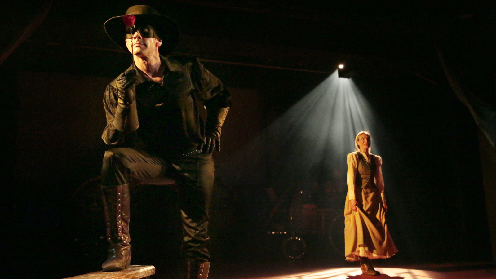 Luisan roolin Kajaanin kaupunginteatterin Zorrossa esittää Satu Turunen.