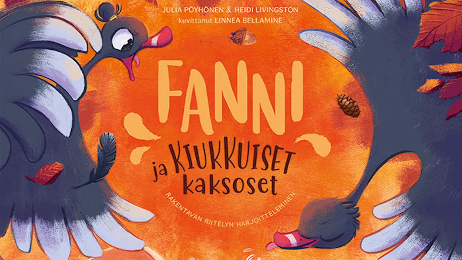 Syyskuun 2021 myydyin lastenkirja on Julia Pöyhösen ja Heidi Livingstonin teos Fanni ja kiukkuiset kaksoset