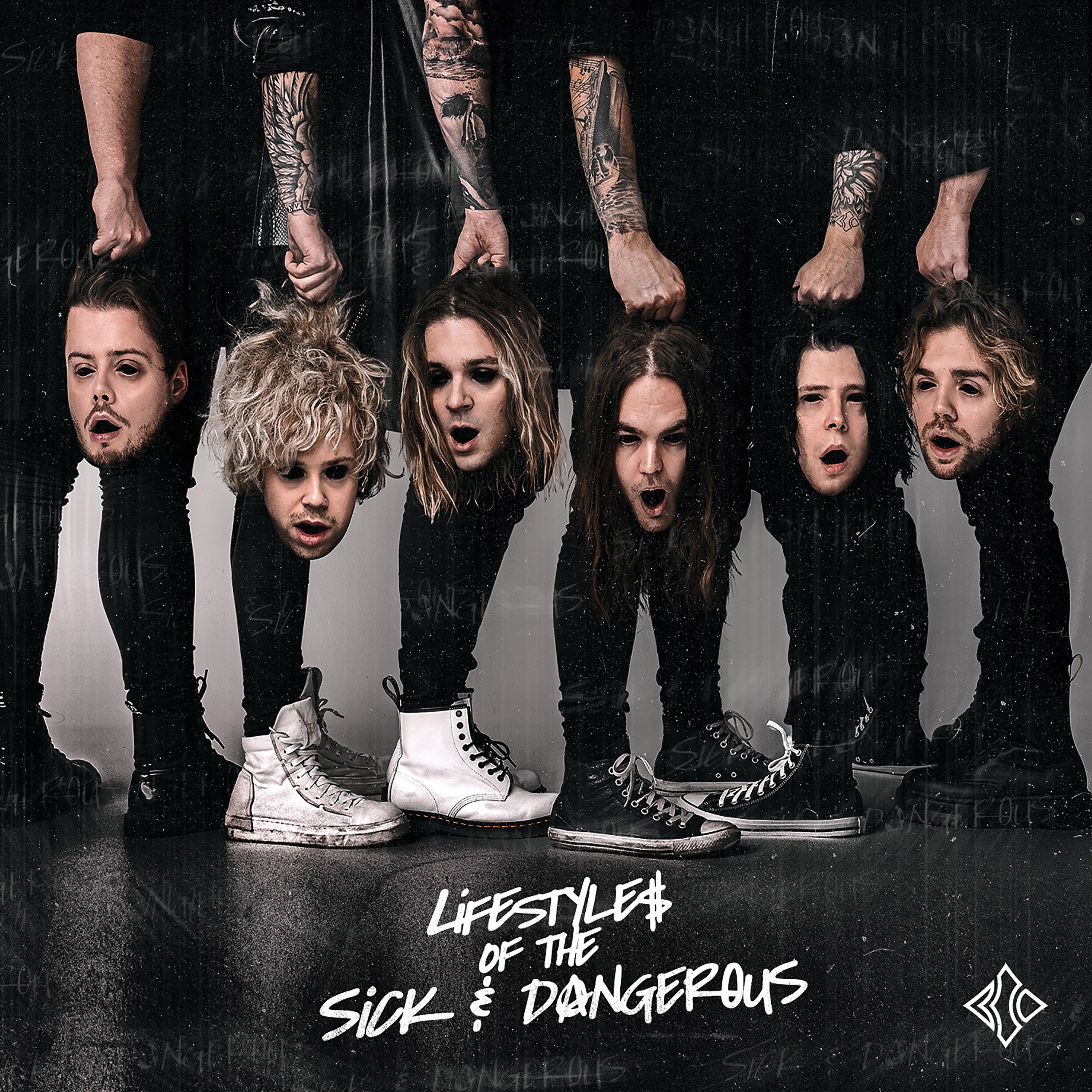Blind Channel -yhtyeen uusi albumi Lifestyles of the Sick & Dangerous ilmestyy 8.7.2022, kuvassa osa albumin kannesta..