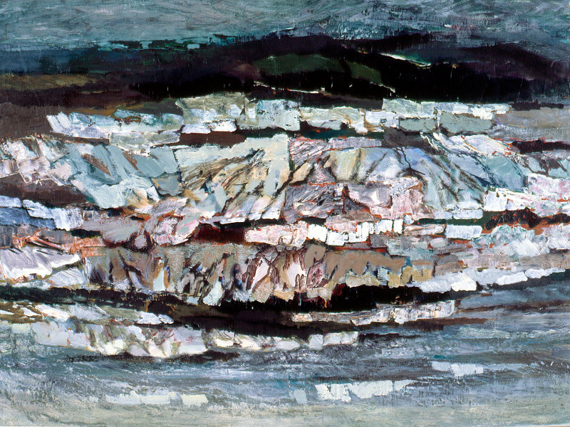 Tove Jansson: Rapautuminen (1965). Tampereen taidemuseo. Kuva: Tampereen taidemuseo / Jari Kuusenaho.