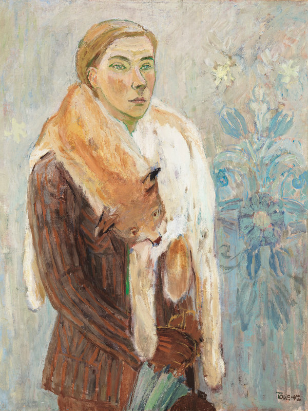 Tove Jansson: Ilvesboa (Omakuva) (1942). Yksityiskokoelma.<br />
Kuva: Suomen Kansallisgalleria / Yehia Eweis
