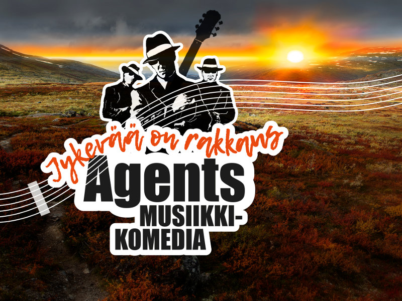 Agents-juliste. Kuva: Tampereen Työväen Teatteri