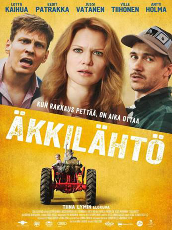 Äkkilähtö-elokuvan juliste. Kuva: Solar Films