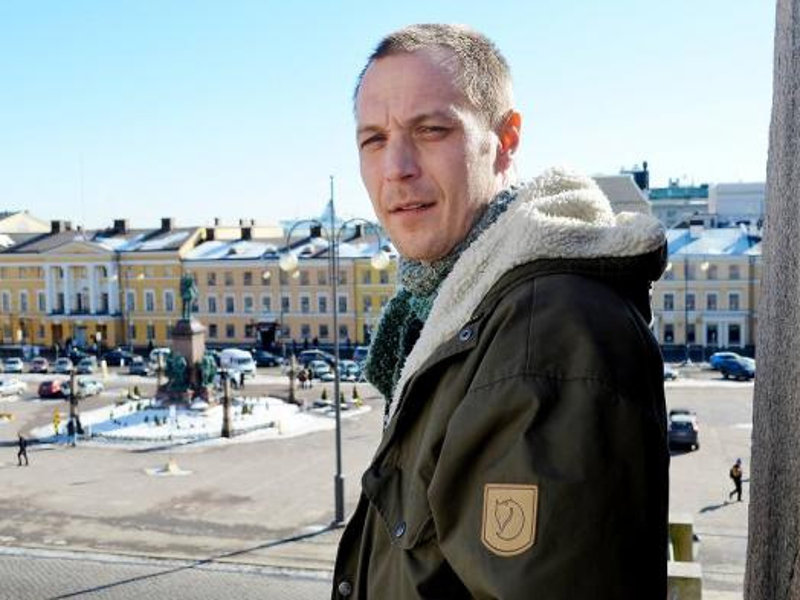 Elokuvan ohjaaja Aleksi Salmenperä. Kuva: Toni Tervo