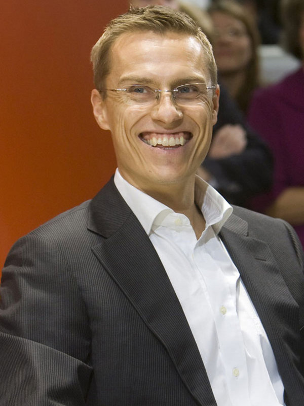 Ulkomaankauppaministeri Alexander Stubb. Kuva: Atte Kajova