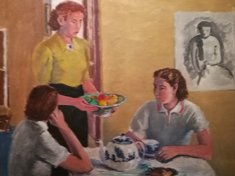 Aarre Heinonen, Kahvipöydässä 1938