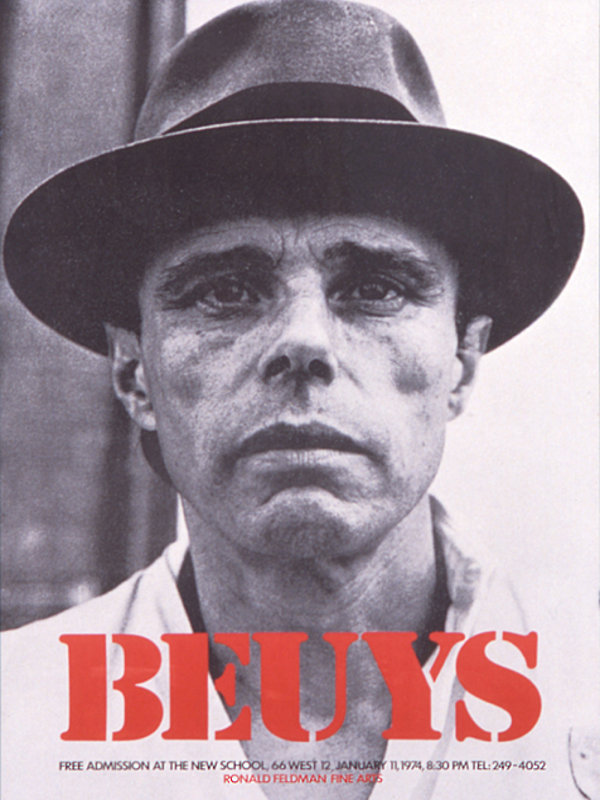 Joseph Beuys. Kuva: google.fi
