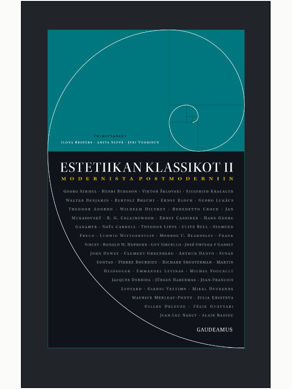 Ilona Reiners, Anita Seppä & Jyri Vuorinen (toim.)<br />
Estetiikan klassikot II. Modernista postmoderniin.