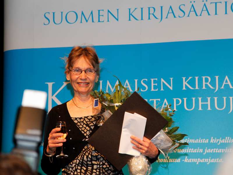 Ulla-Lena Lundberg. Kuva: Jouko Vatanen.