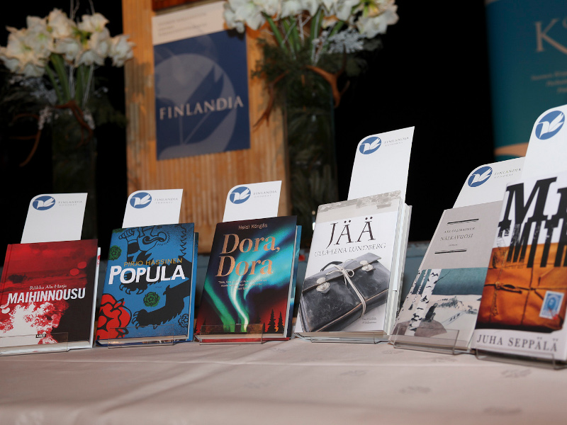 Finlandia 2012 ehdokaskirjat. Kuva: Jouko Vatanen.