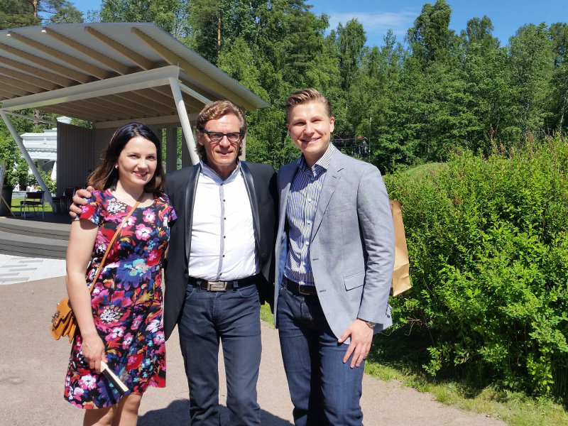 Sanni Grahn-Laasonen, Tuomas Hoikkala  ja Antti Häkkänen