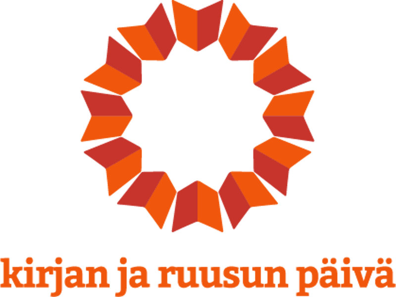 Logo Kirjan ja ruusun päivä