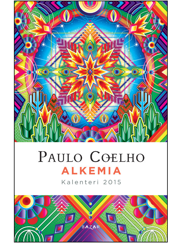 Paulo Coelho, Alkemia ─ kalenteri 2015. Kansi. Bazar