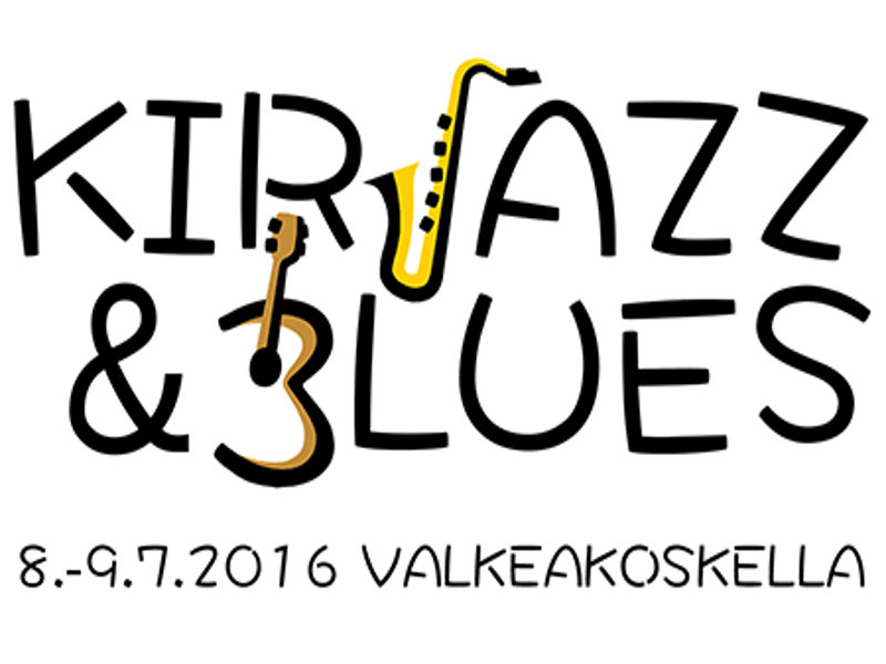 Kirjazz & Blues -tapahtuman logo