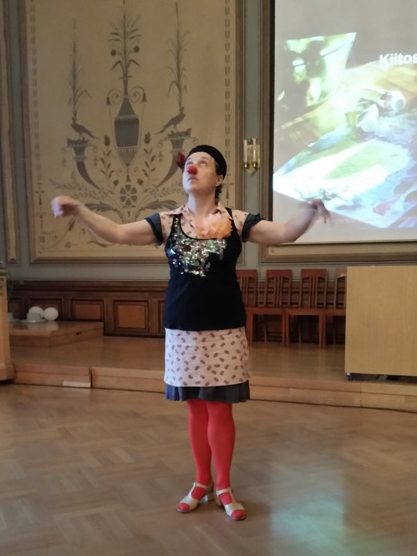 Klovnina Sinikka Lumiluoma