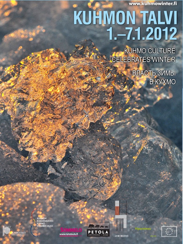 Kuhmo Winter 2011 -juliste. (kuvaa rajattu)