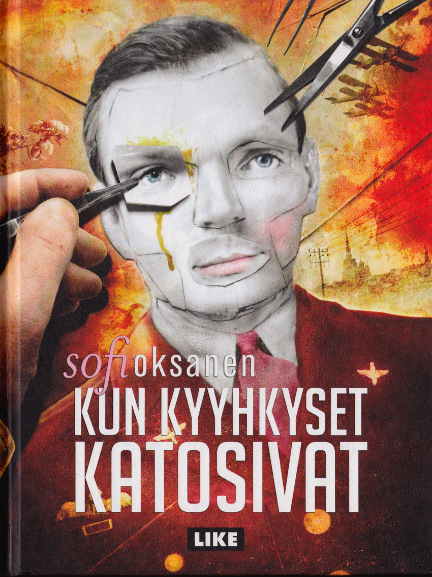 Sofi Oksanen, Kun Kyyhkyset Katosivat -kansi. Like.