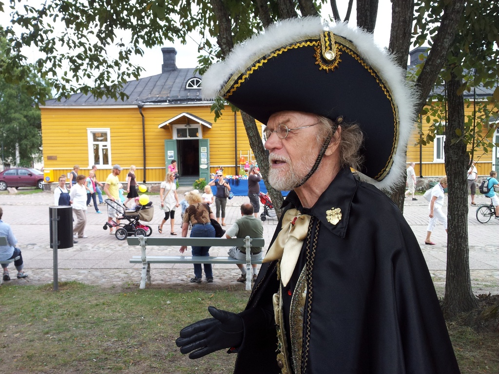 Linnoituksen Yö 2011 - Historian henkilöt: Aleksandr Suvorov. Kuva: CC BY-SA 2.0: Niiranen.fi.