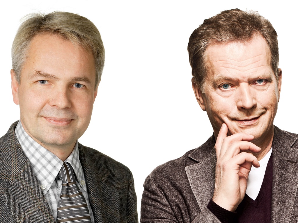 Pekka Haavisto ja Sauli Niinistö 2012