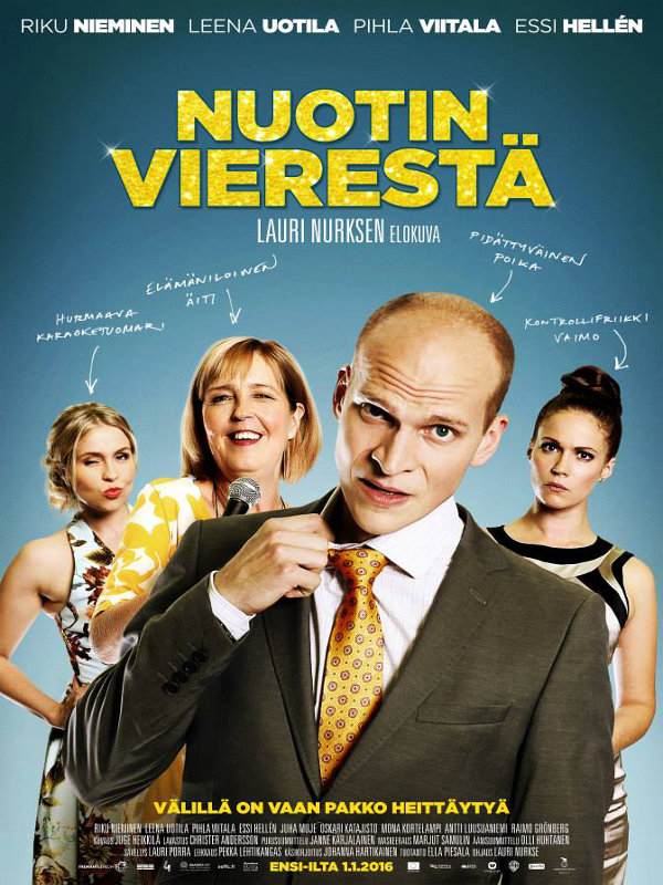 Nuotin vierestä -mainos. 