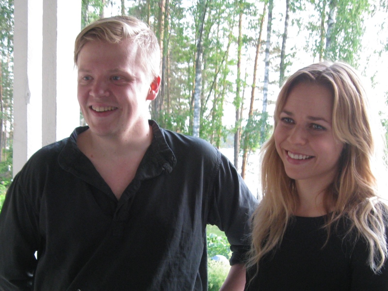 Pekka Kuusisto ja Paula Vesala. Kuva: CC-BY-SA Marja Jähi-Salo, Amusa.fi.