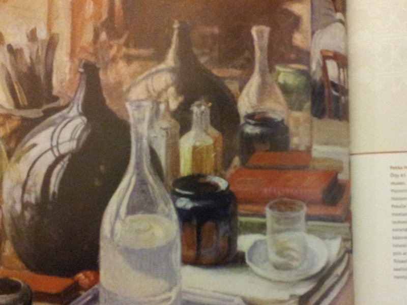 Pekka Halonen, Asetelma