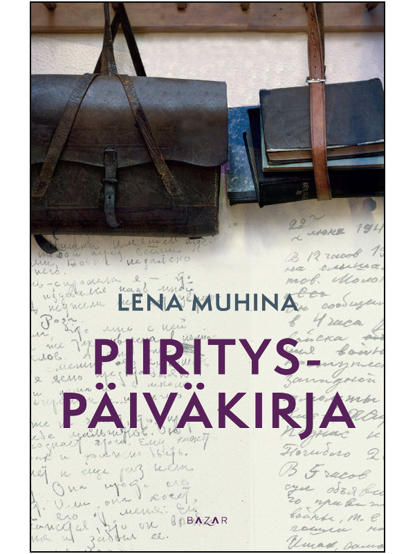 Leena Muhina, Piirityspäiväkirja. Kansi. Bazar Kustannus Oy
