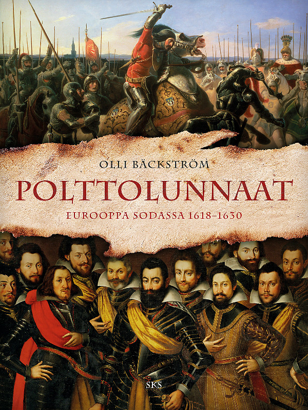 Polttolunnaat, Olli Bäckström. Kansi. Suomalaisen Kirjallisuuden Seura