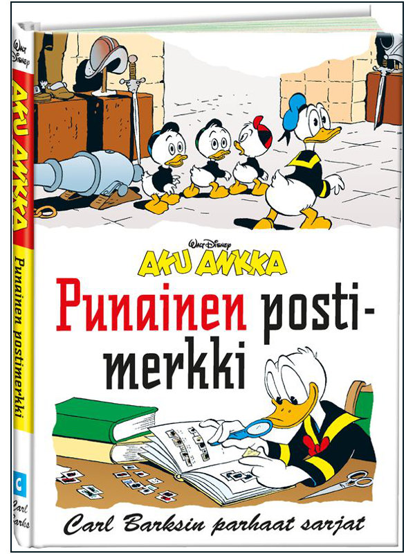 Punainen postimerkki, kansi