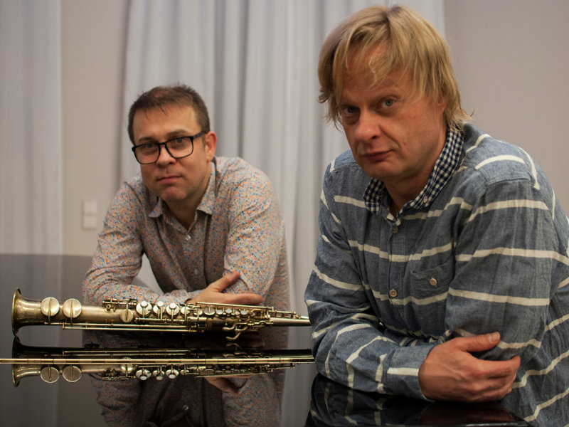 Jukka Perko ja Iiro Rantala. Kuva: Kirjazz & Blues