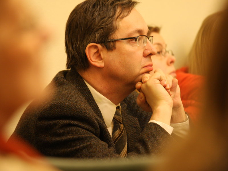 Professori Risto Saarinen. Kuva: Janne Villa
