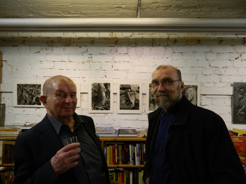 Simo Rista ja Tuomo Juhani Vuorenmaa. Kuva: Juhani Salminen.