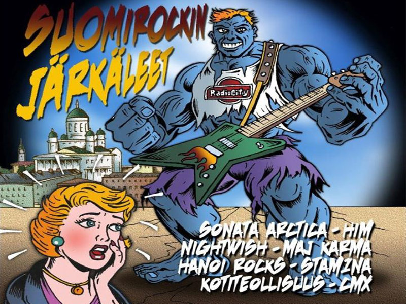 Suomi-rockin järkäleet. Kuva: Facebook