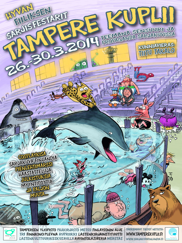 Tampere kuplii -juliste. Kuva: http://2014.tamperekuplii.fi/yhteystiedot.html