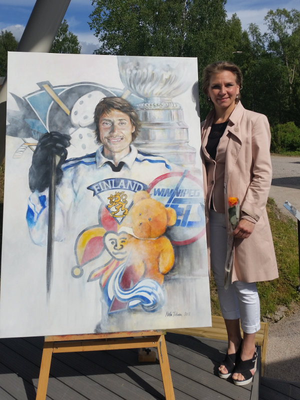Netta Tiitinen, Teemu Selänne