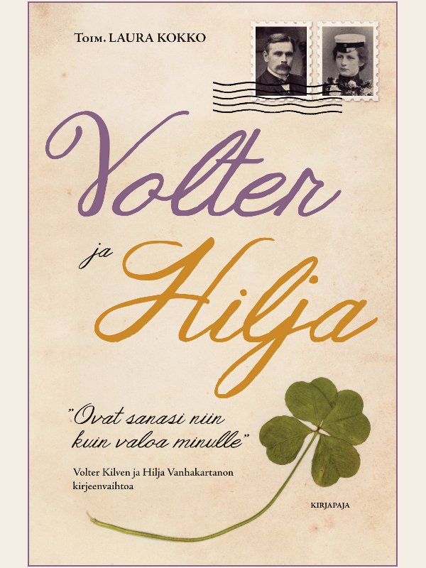 Volter ja Hilja. Laura Kokko. Kansi. Kuva: Kirjapaja.