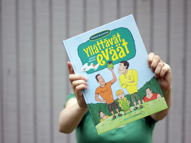 Yllättävät eväät -kirja