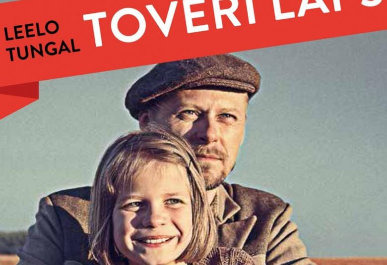 Kuvassa on kirjan osa kirjan kansikuvasta, jossa on mies ja lapsi moottoripyöräilemässä peltomaisemassa.