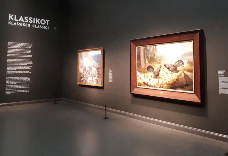 Ateneumin Fokus-salissa on Moderni identiteetti  pienois-näyttely 12.4.2020 saakka.