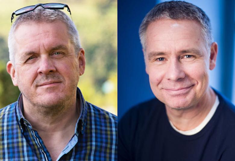 Kuvassa on kasvokuvat Marko Latvalasta ja Saku Tuomisesta.