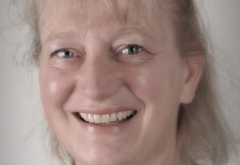 Kuvassa ovat Annemarie Raasin kasvot.