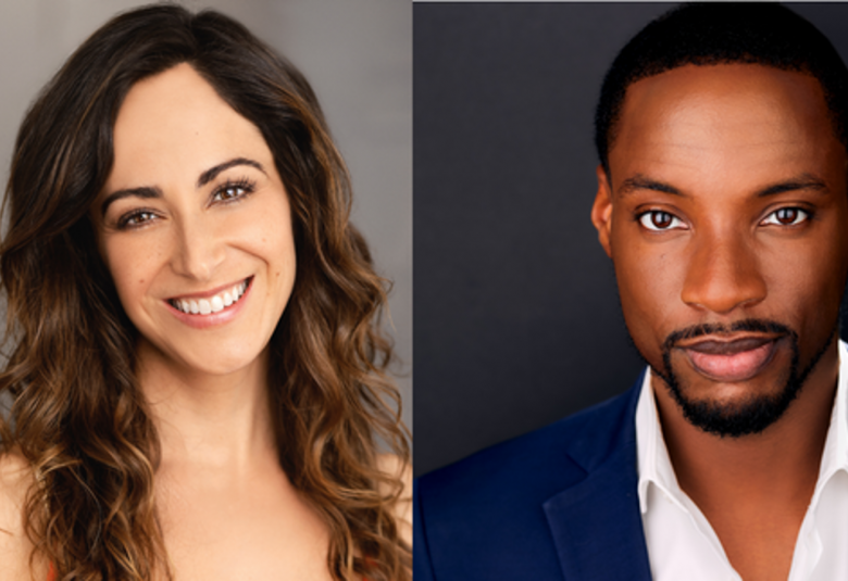 Kuvassa on vasemmalla Holly Sedillos, jolla on pitkät ruskeat hiukset.  Vasemmalla on Christian Mark Gibbs, joka on mustaihoinen ja lyhyt hiuksinen.