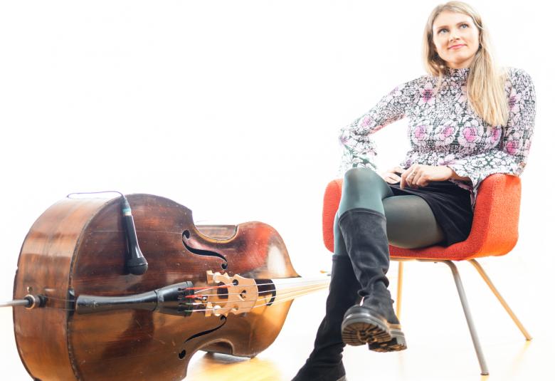 Kaisa Mäesivu Trioa kuullaan Musiikkitalon Black Boxissa 8.9.2021.