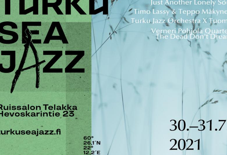 Vuodelta 2020 siirretty Turku Sea Jazz -festivaali Ruissalon Telakalla 30.–31. heinäkuuta!