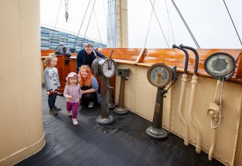 Jäänmurtaja Tarmo oli Kymenlaakson toiseksi suosituin museokortti kohde kesällä 2021. 