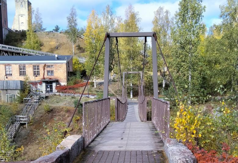 Kini kävi kesälomalla Outokummussa ja vieraili Outokummun Kaivosmuseossa.