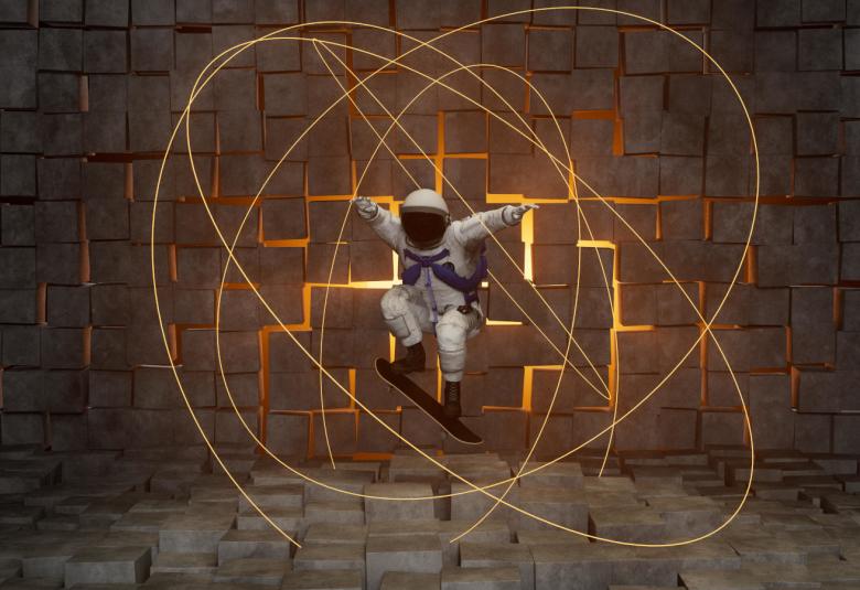 Konsta Fed  (Konstantin Fedorov) goofy foot videoteoksellaan voitti Tampereen elokuvajuhlien ensimmäisen VJ-kilpailun 2021.